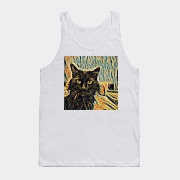 VINCENT CAT GOGH Tank Top by MGphotoart
